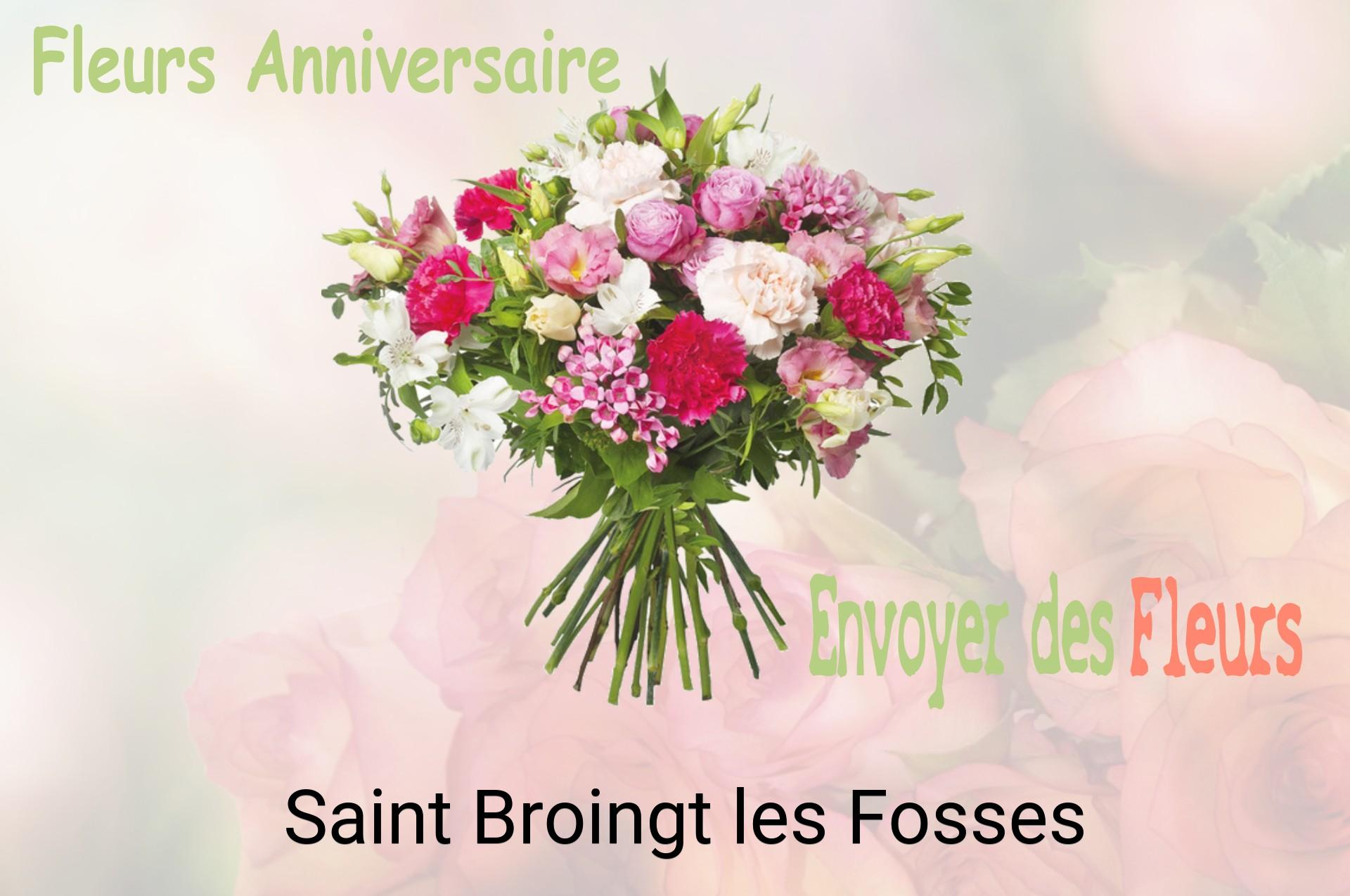 Bouquet de fleurs d’anniversaire livré à Saint-Broingt-les-Fosses