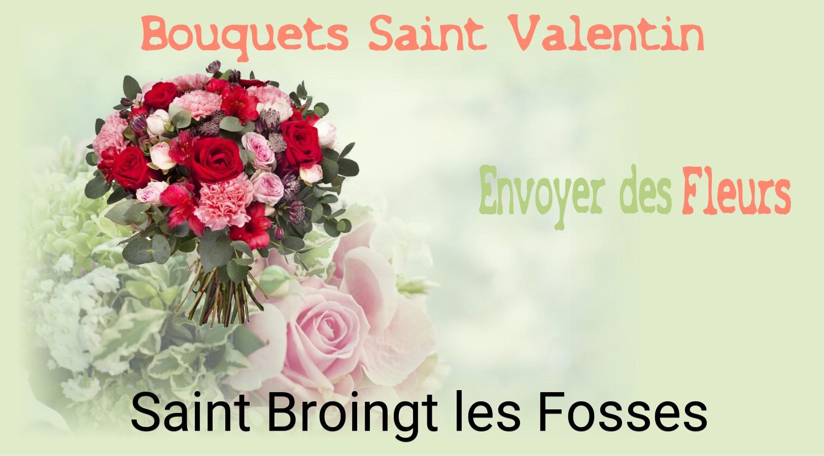 Roses de Saint-Valentin livrées à Saint-Broingt-les-Fosses